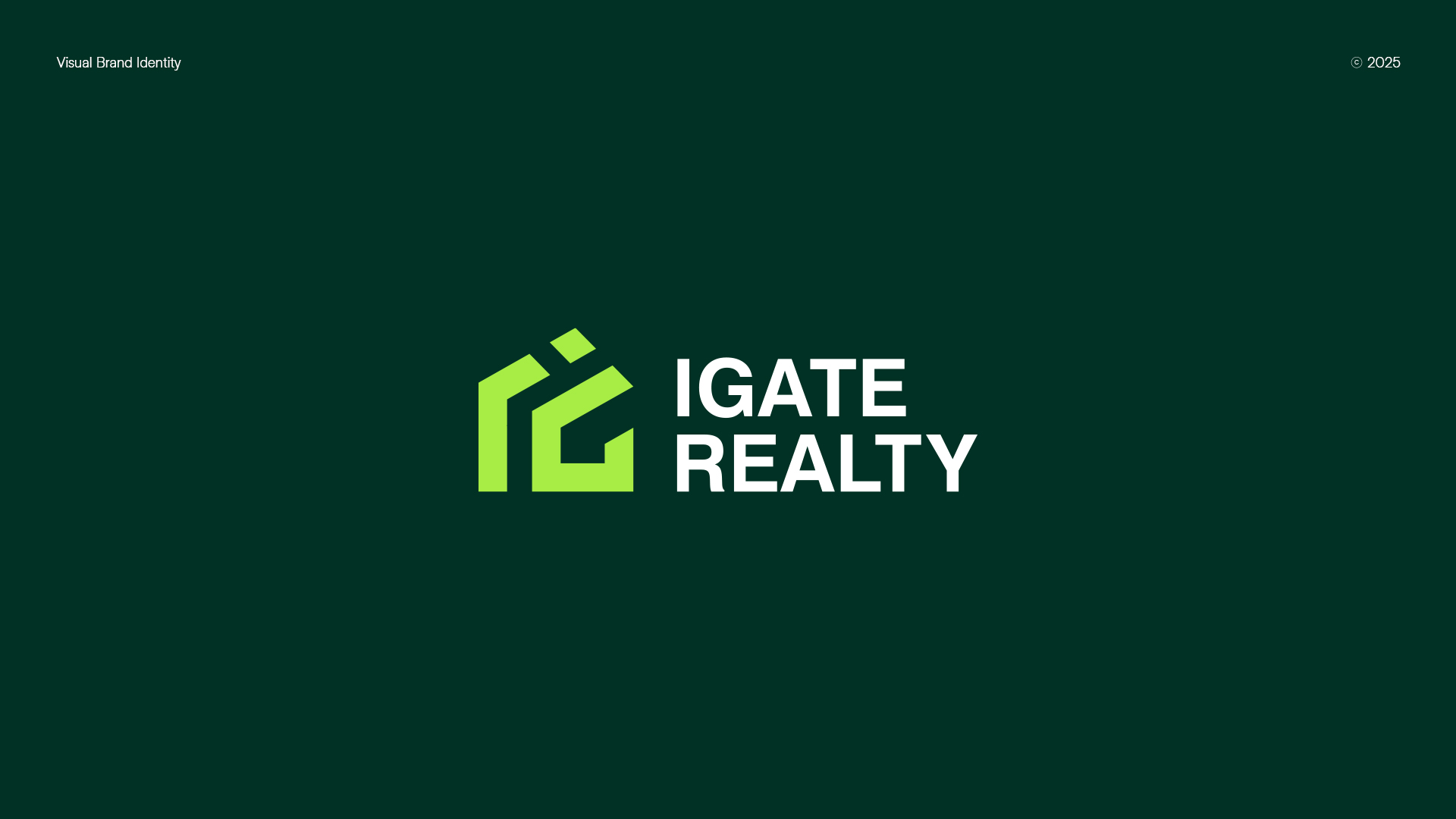 iGate Realty - Visual Brand Identity Design — project detail